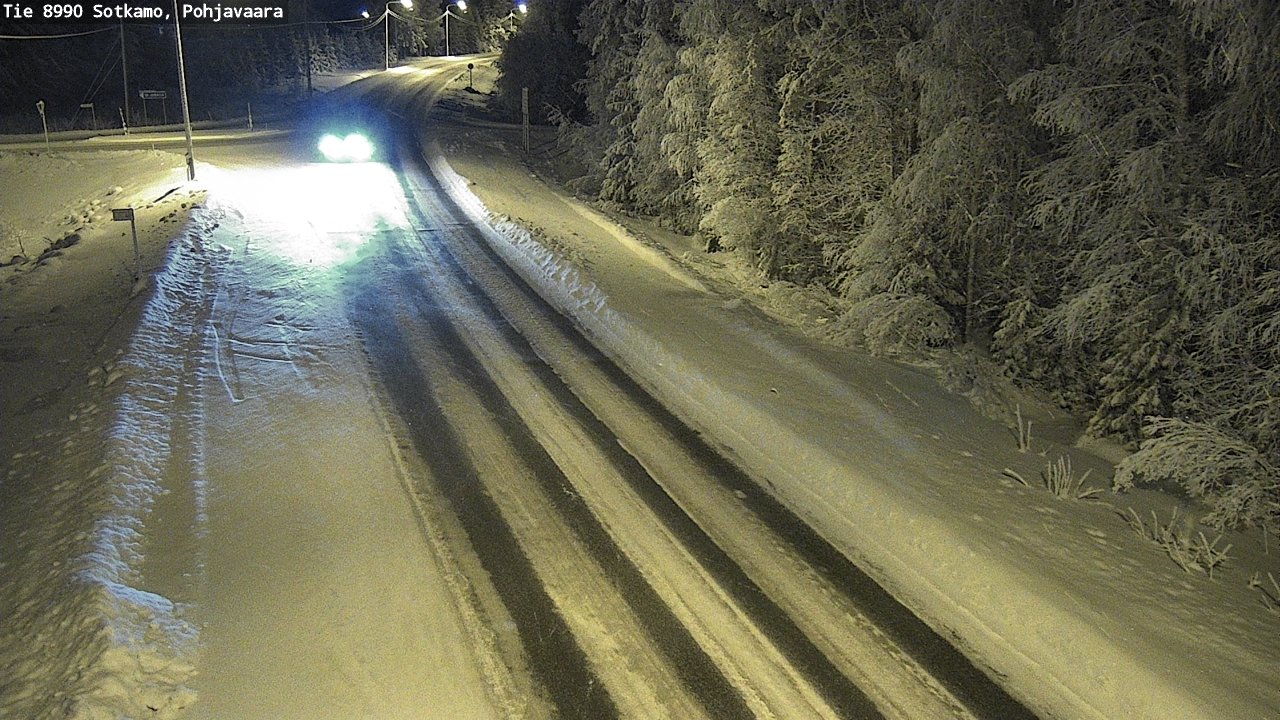 Kelikamerat Kuva Tie 8990 Sotkamo, Pohjavaara, Sotkamo, Kainuu