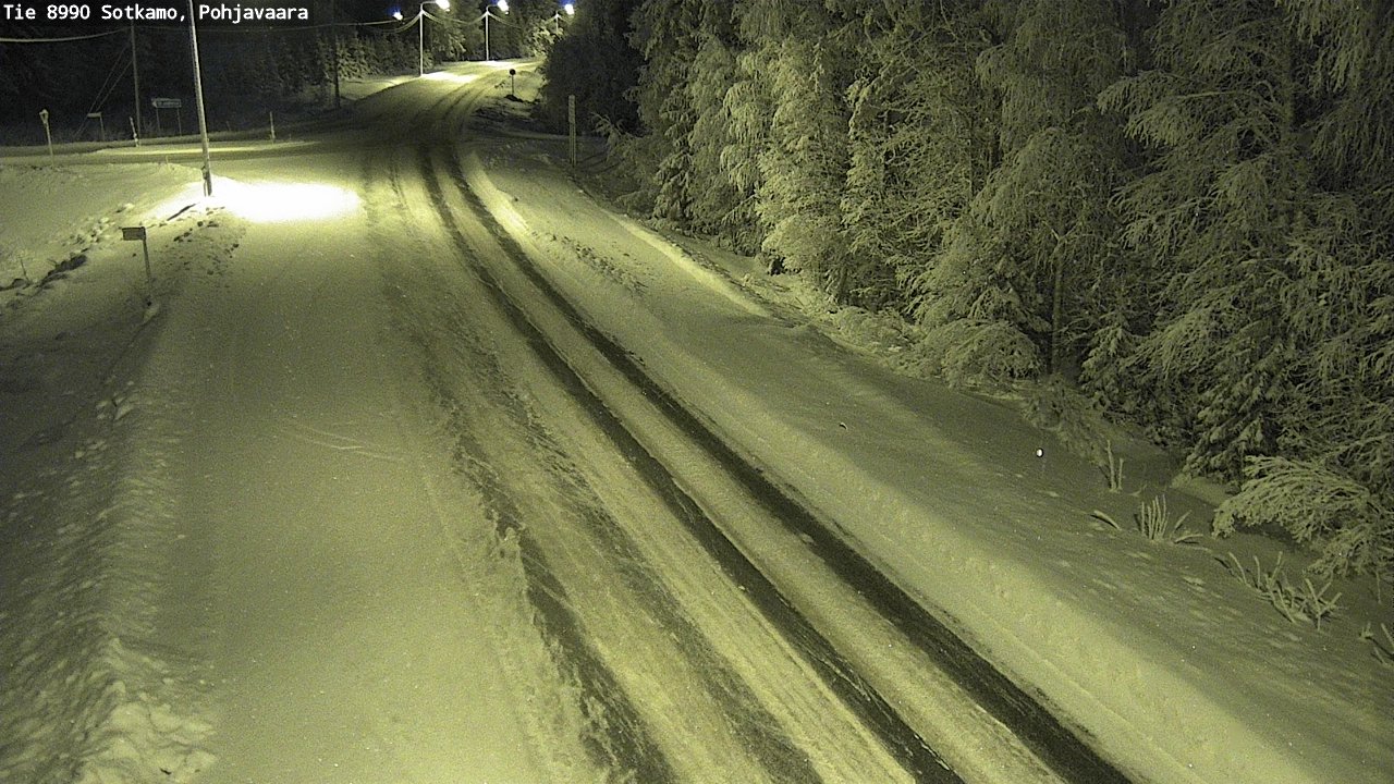 Kelikamerat Kuva Tie 8990 Sotkamo, Pohjavaara, Sotkamo, Kainuu