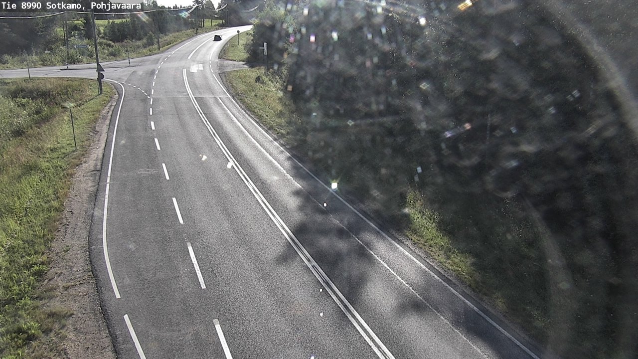 Weather Camera Image Road 8990 Sotkamo, Pohjavaara, Sotkamo, Kainuu