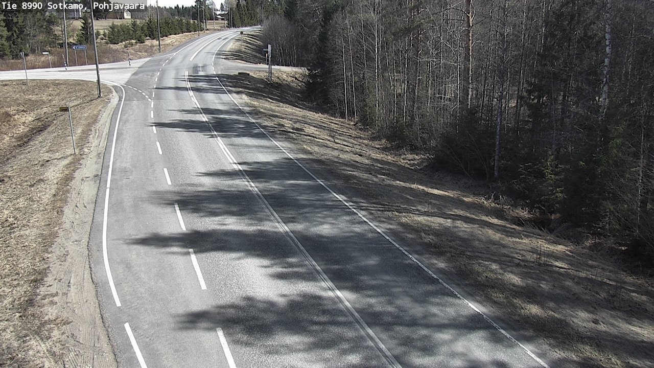 Kelikamerat Kuva Tie 8990 Sotkamo, Pohjavaara, Sotkamo, Kainuu