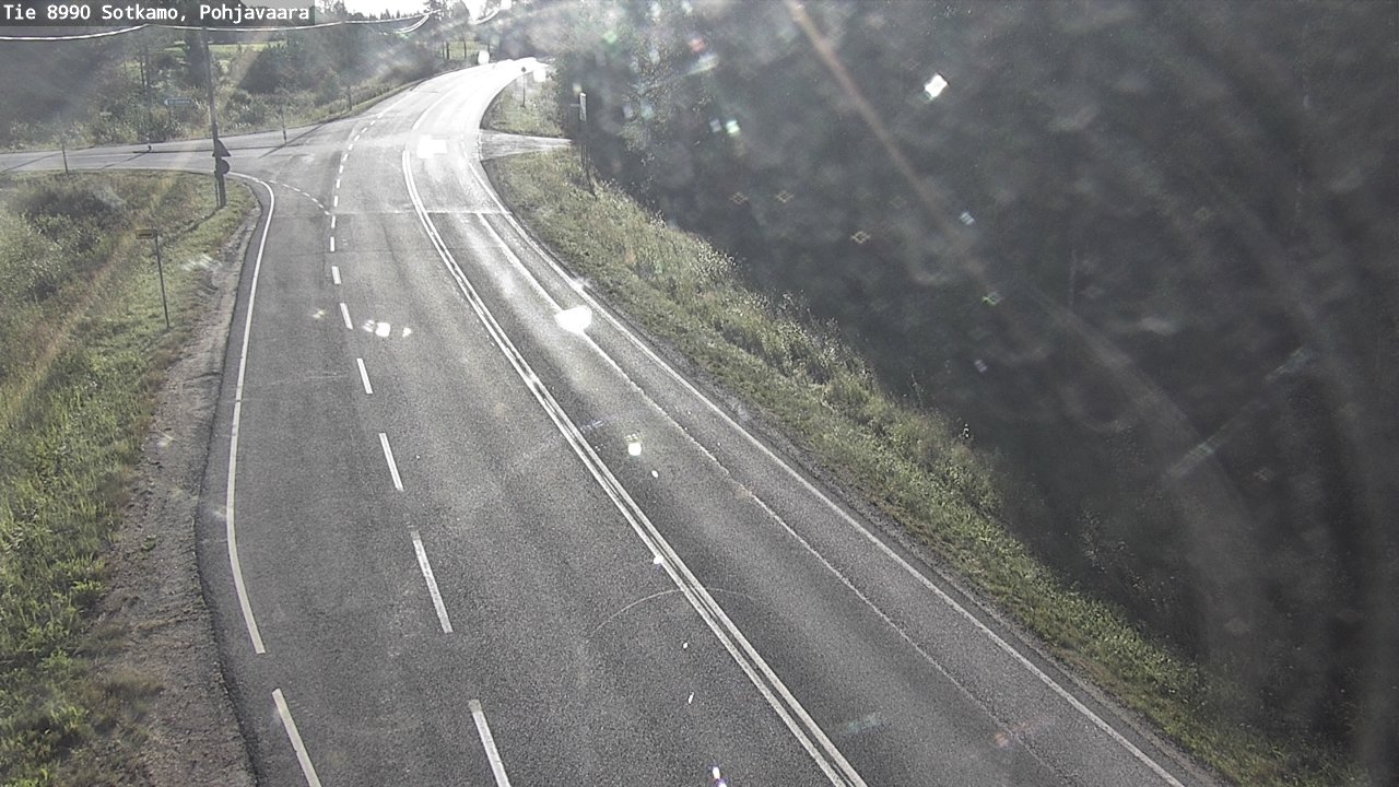 Weather Camera Image Road 8990 Sotkamo, Pohjavaara, Sotkamo, Kainuu