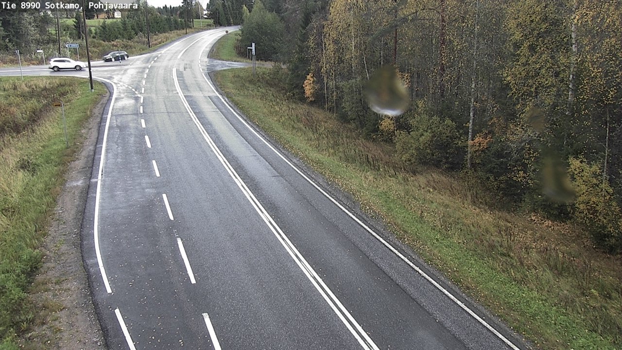 Weather Camera Image Road 8990 Sotkamo, Pohjavaara, Sotkamo, Kainuu