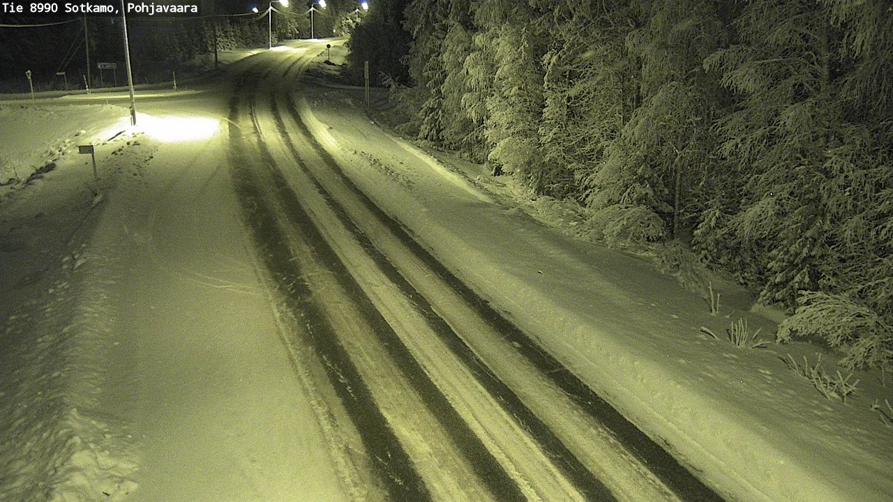 Kelikamerat Kuva Tie 8990 Sotkamo, Pohjavaara, Sotkamo, Kainuu