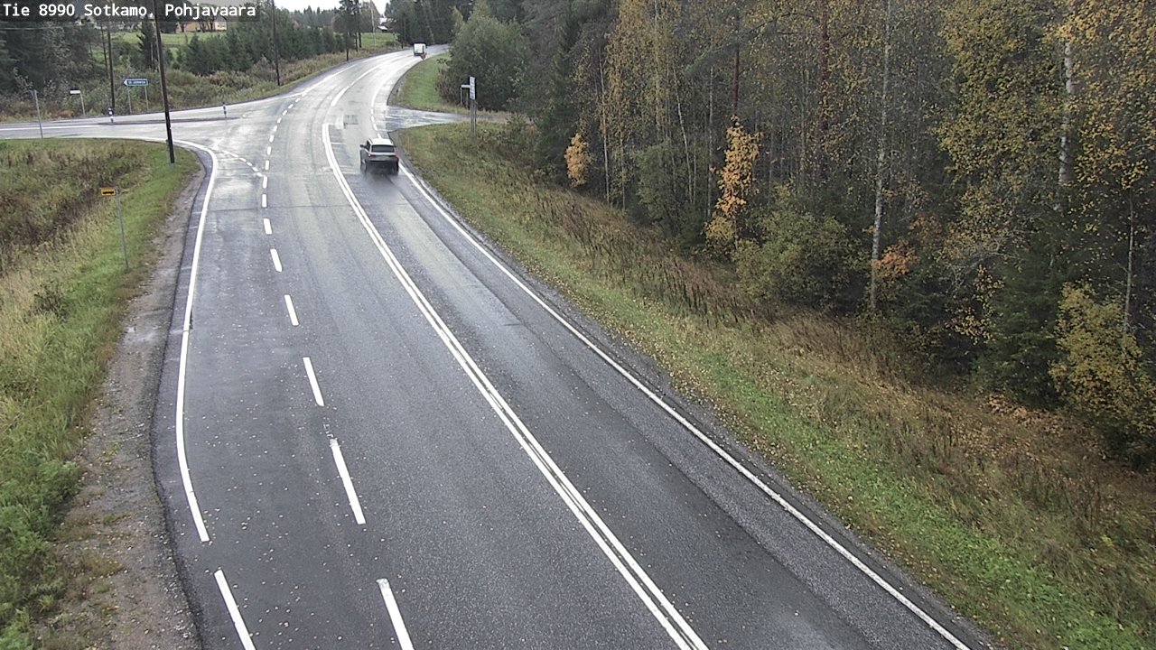 Weather Camera Image Road 8990 Sotkamo, Pohjavaara, Sotkamo, Kainuu