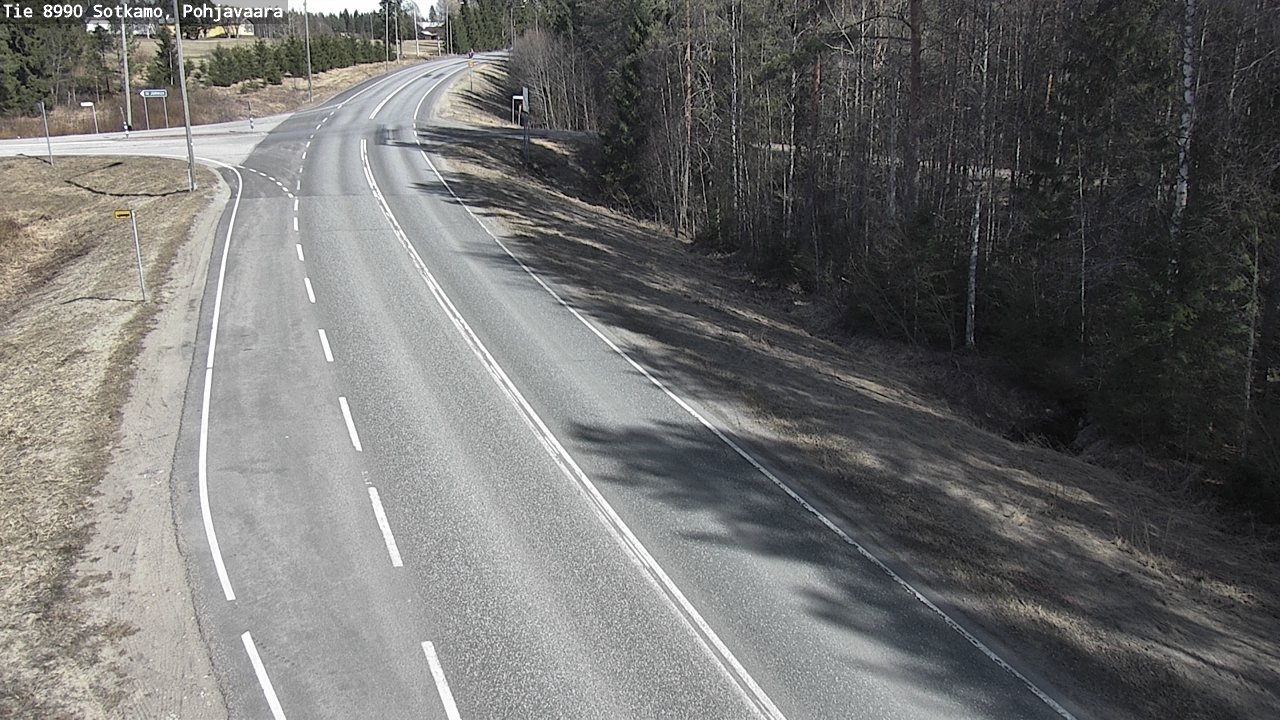 Kelikamerat Kuva Tie 8990 Sotkamo, Pohjavaara, Sotkamo, Kainuu