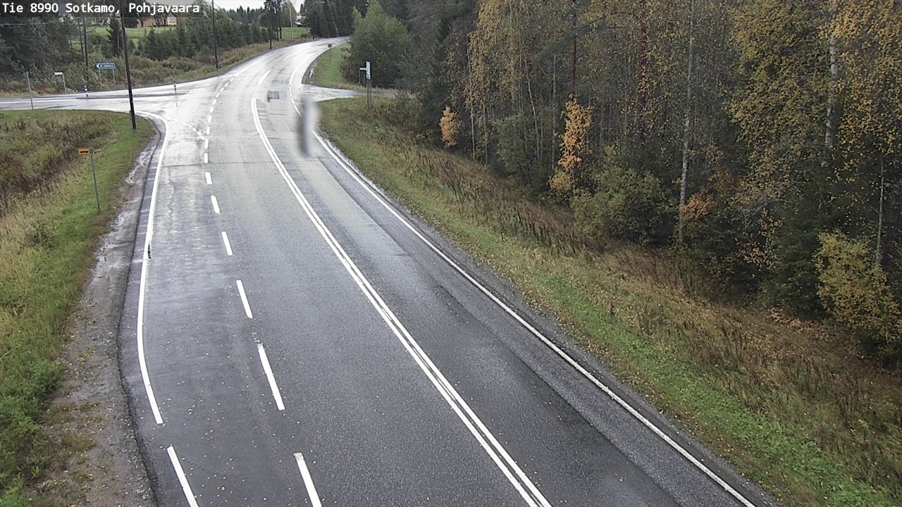 Weather Camera Image Road 8990 Sotkamo, Pohjavaara, Sotkamo, Kainuu