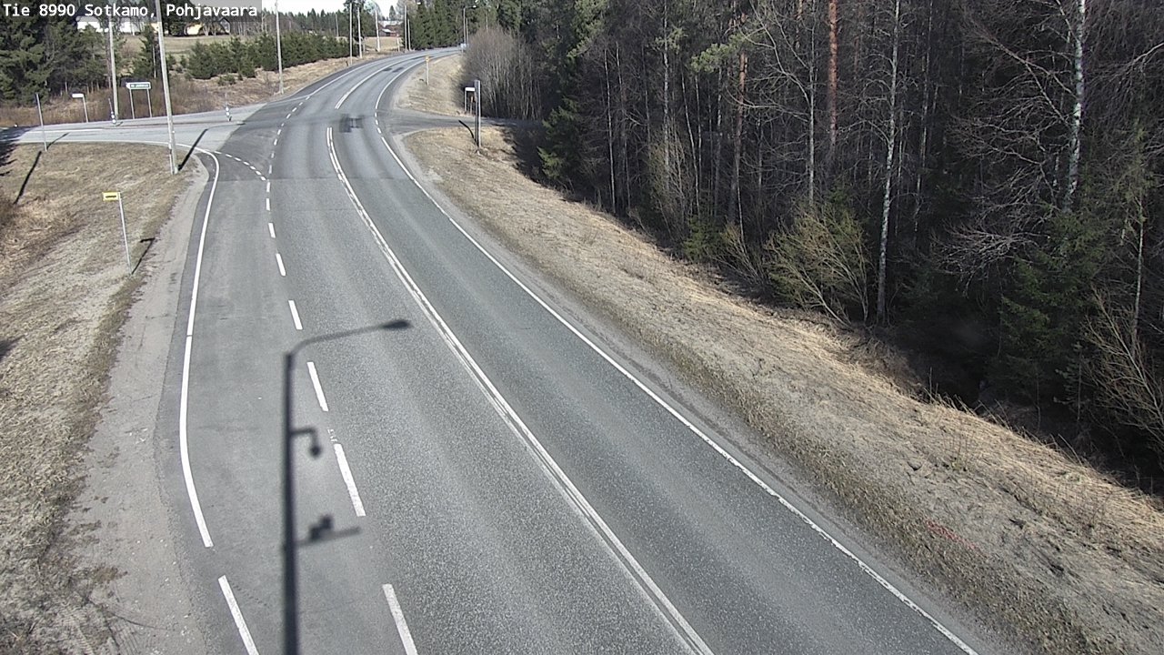 Kelikamerat Kuva Tie 8990 Sotkamo, Pohjavaara, Sotkamo, Kainuu