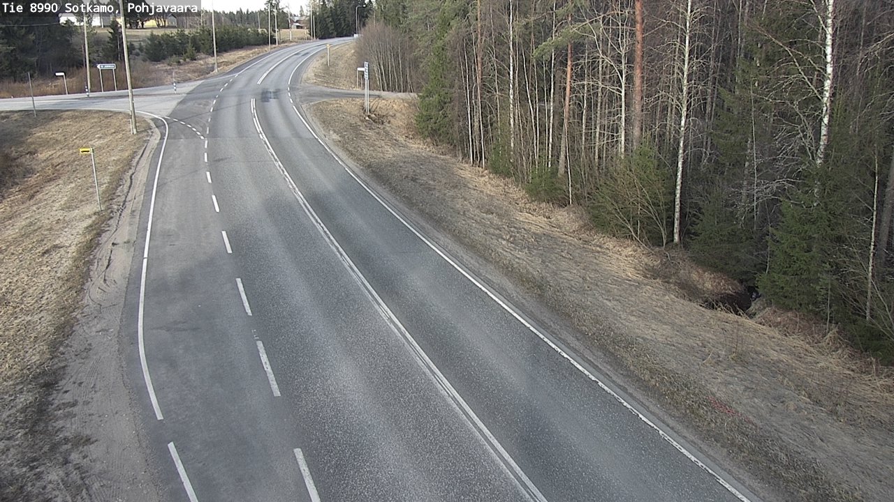 Kelikamerat Kuva Tie 8990 Sotkamo, Pohjavaara, Sotkamo, Kainuu