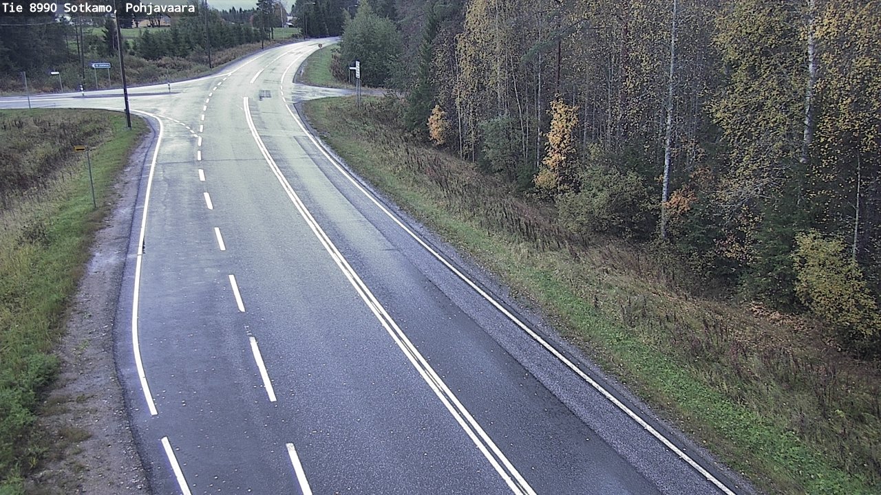 Weather Camera Image Road 8990 Sotkamo, Pohjavaara, Sotkamo, Kainuu