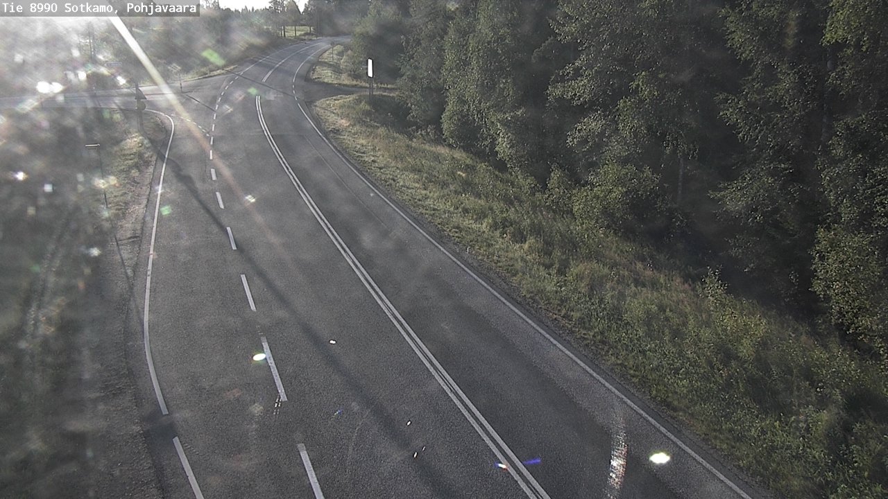 Weather Camera Image Road 8990 Sotkamo, Pohjavaara, Sotkamo, Kainuu