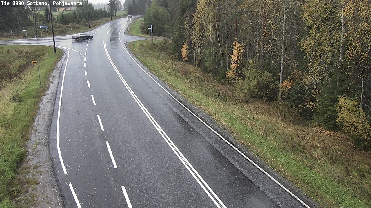 Weather Camera Image Road 8990 Sotkamo, Pohjavaara, Sotkamo, Kainuu