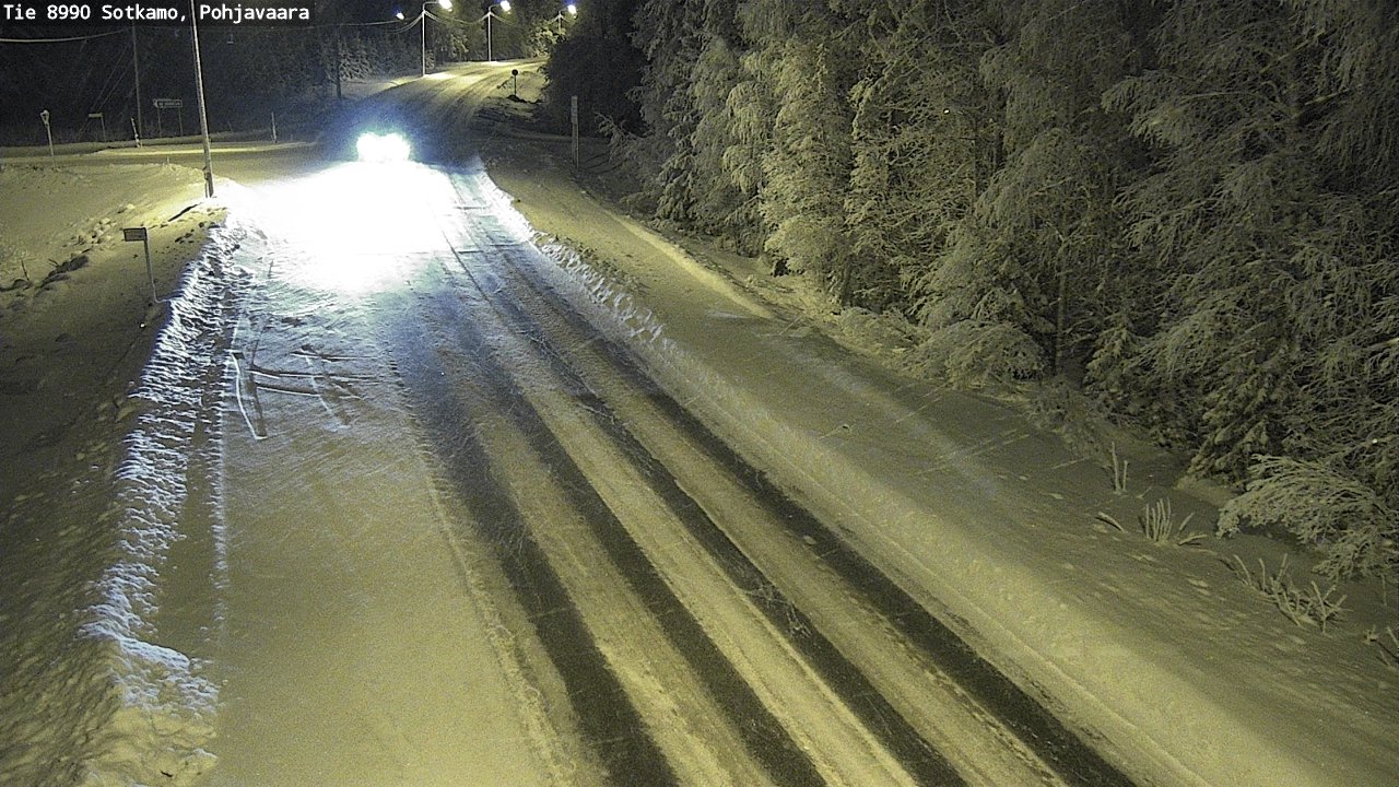 Kelikamerat Kuva Tie 8990 Sotkamo, Pohjavaara, Sotkamo, Kainuu