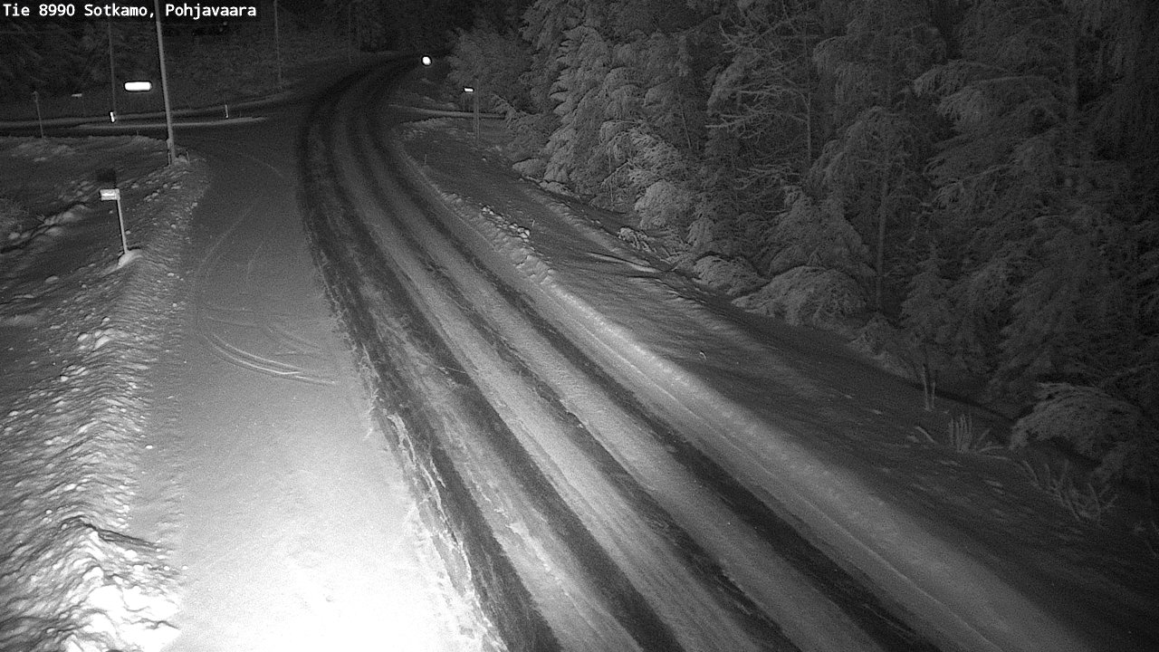 Kelikamerat Kuva Tie 8990 Sotkamo, Pohjavaara, Sotkamo, Kainuu