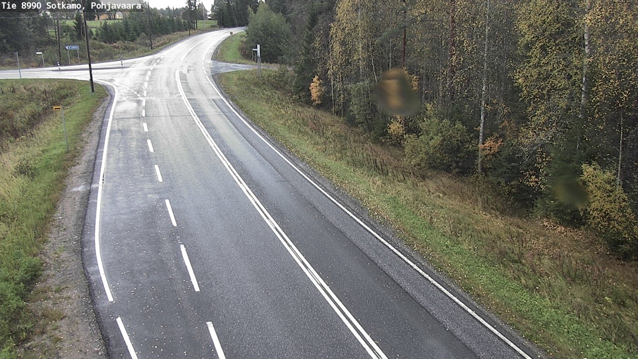 Weather Camera Image Road 8990 Sotkamo, Pohjavaara, Sotkamo, Kainuu