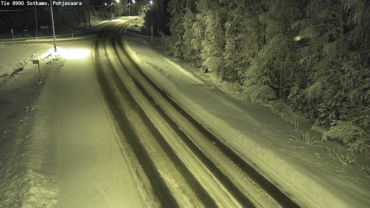 Kelikamerat Kuva Tie 8990 Sotkamo, Pohjavaara, Sotkamo, Kainuu