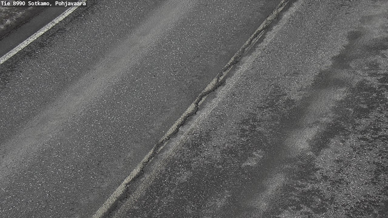 Weather Camera Image Road 8990 Sotkamo, Pohjavaara, Sotkamo, Kainuu