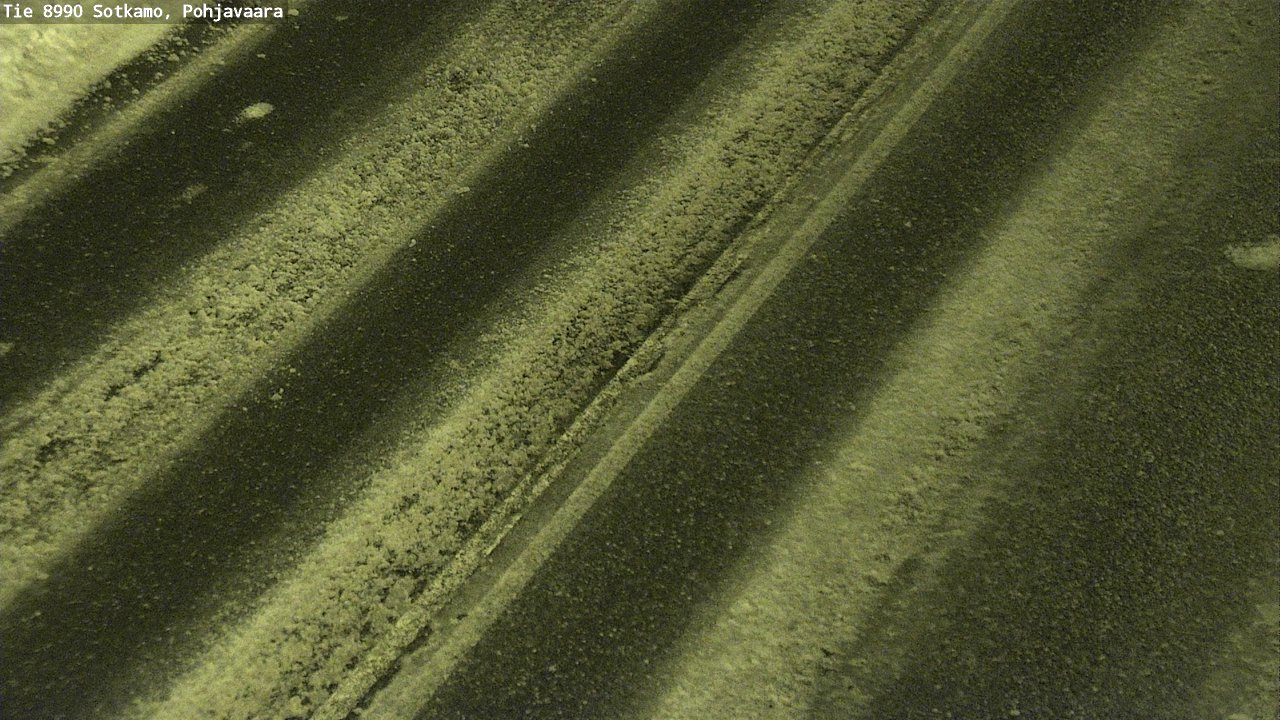Weather Camera Image Road 8990 Sotkamo, Pohjavaara, Sotkamo, Kainuu