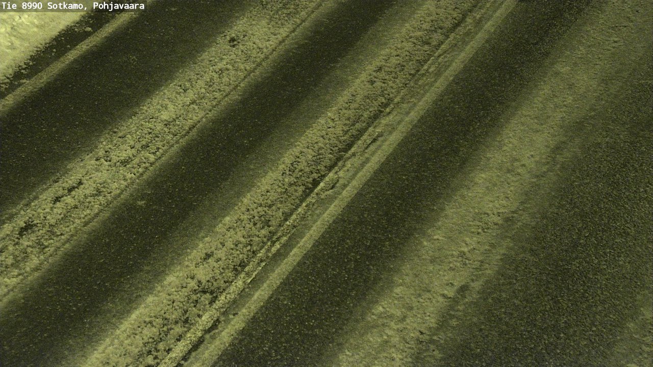 Weather Camera Image Road 8990 Sotkamo, Pohjavaara, Sotkamo, Kainuu