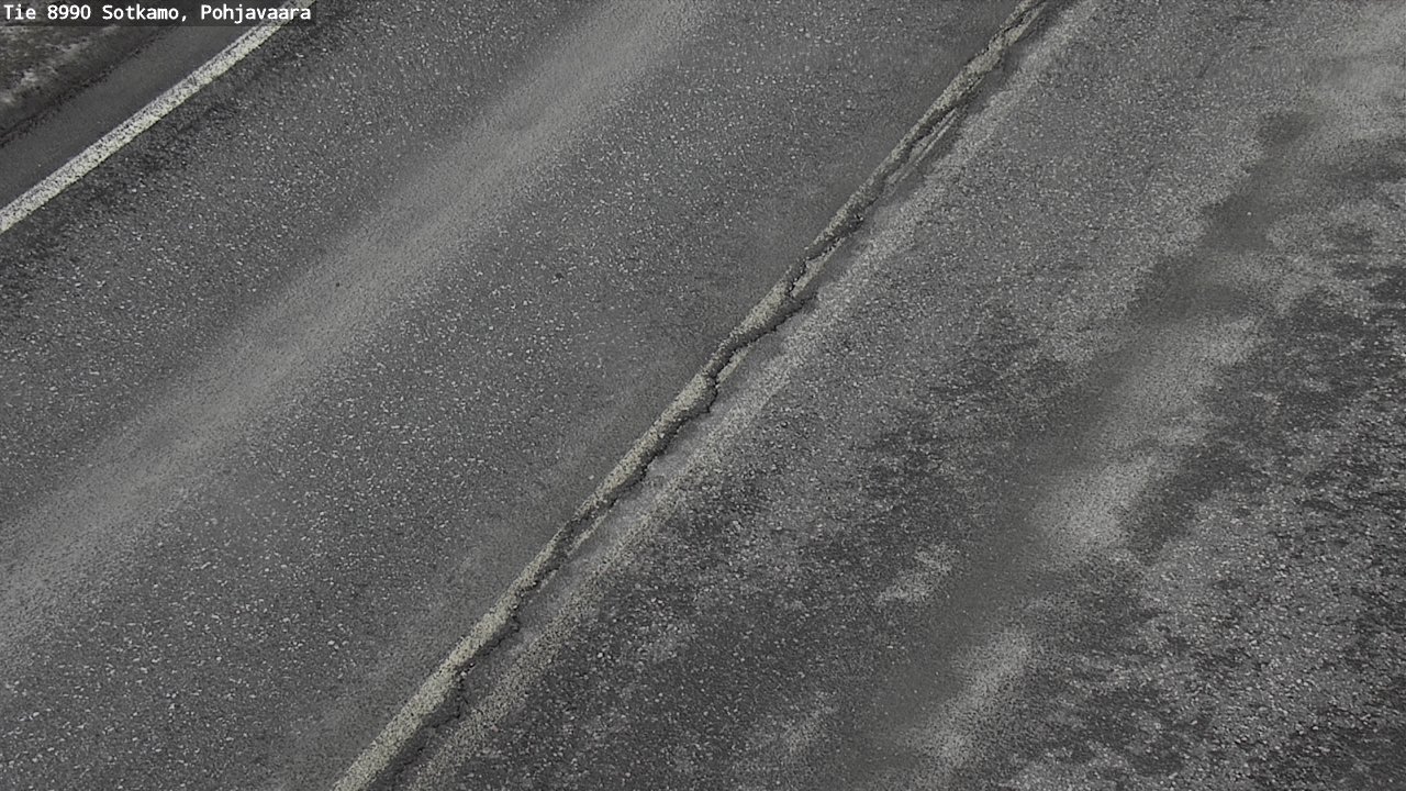 Weather Camera Image Väg 8990 Sotkamo, Pohjavaara, Sotkamo, Kainuu