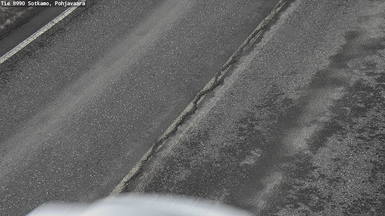Weather Camera Image Road 8990 Sotkamo, Pohjavaara, Sotkamo, Kainuu