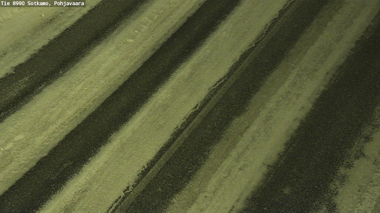 Weather Camera Image Väg 8990 Sotkamo, Pohjavaara, Sotkamo, Kainuu