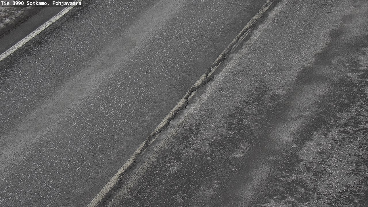 Weather Camera Image Road 8990 Sotkamo, Pohjavaara, Sotkamo, Kainuu