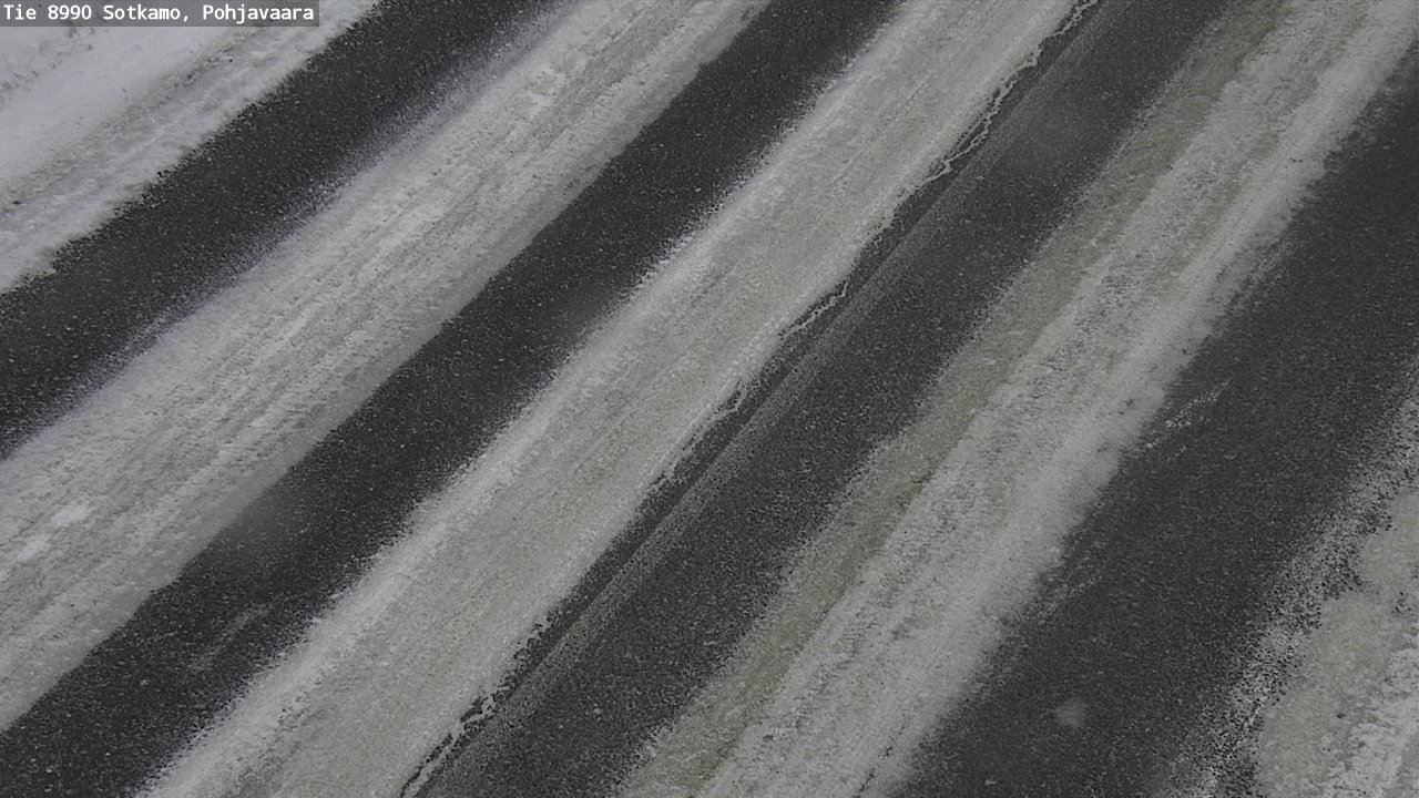 Weather Camera Image Road 8990 Sotkamo, Pohjavaara, Sotkamo, Kainuu