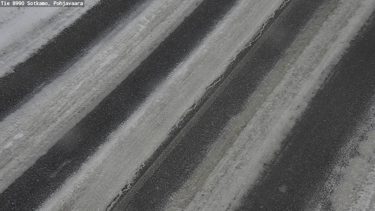 Weather Camera Image Road 8990 Sotkamo, Pohjavaara, Sotkamo, Kainuu