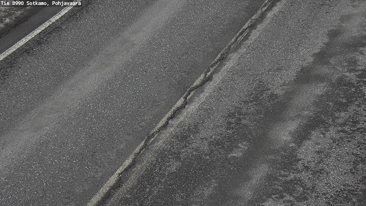 Weather Camera Image Road 8990 Sotkamo, Pohjavaara, Sotkamo, Kainuu