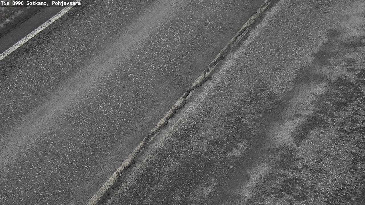 Weather Camera Image Väg 8990 Sotkamo, Pohjavaara, Sotkamo, Kainuu