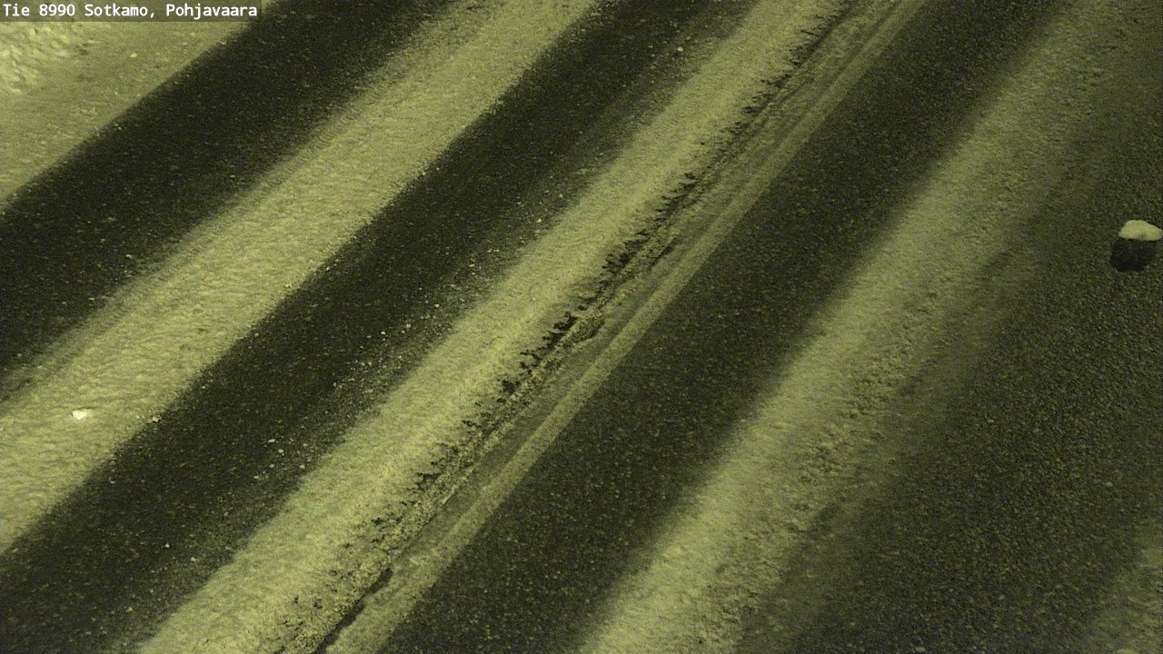 Weather Camera Image Road 8990 Sotkamo, Pohjavaara, Sotkamo, Kainuu