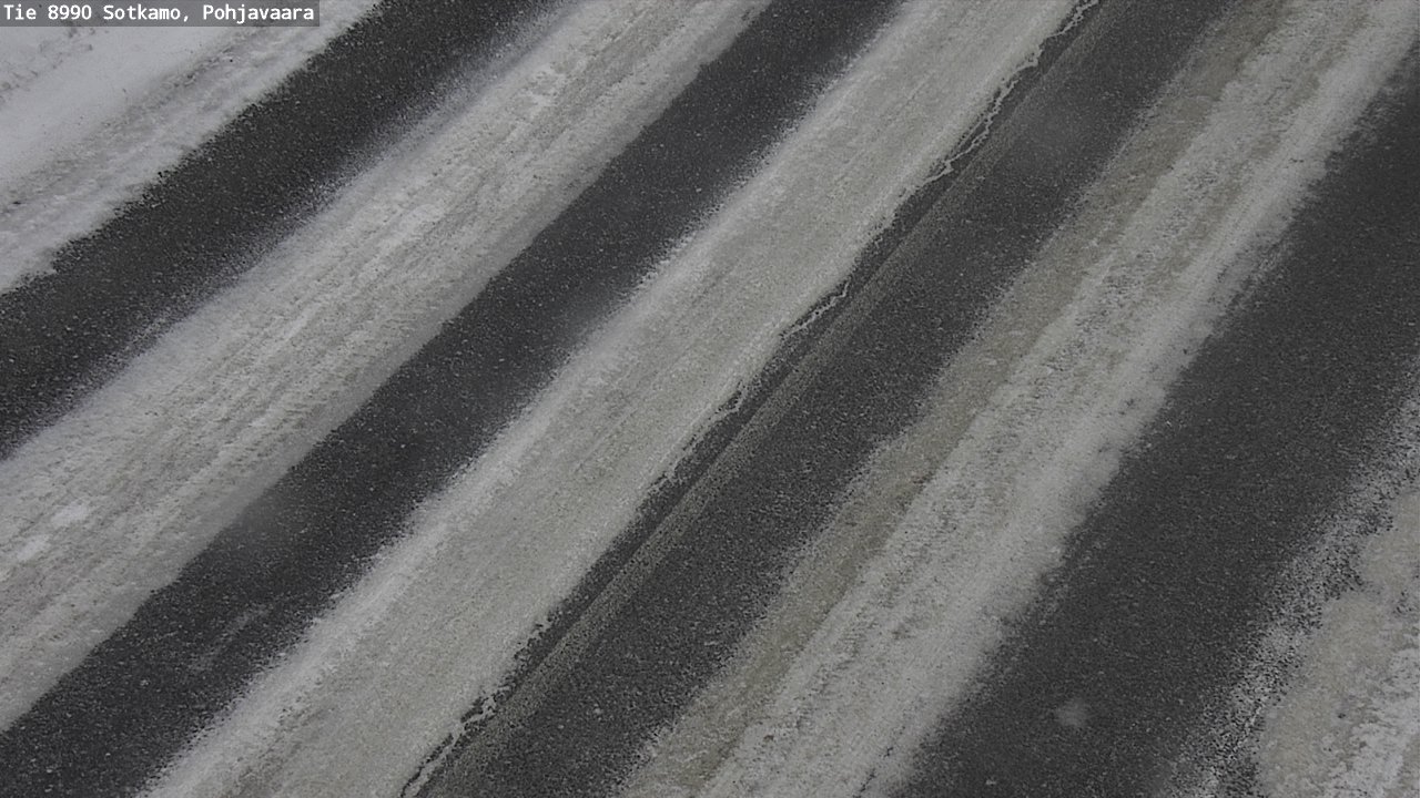 Weather Camera Image Road 8990 Sotkamo, Pohjavaara, Sotkamo, Kainuu