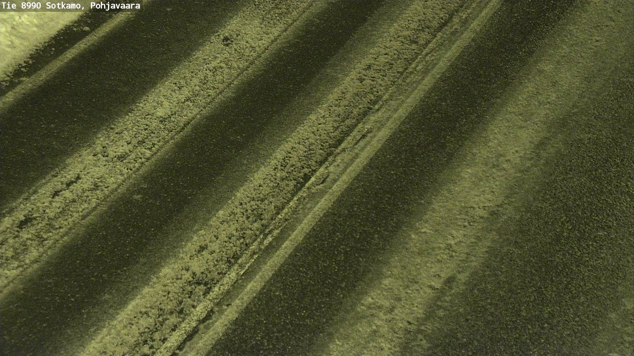 Weather Camera Image Road 8990 Sotkamo, Pohjavaara, Sotkamo, Kainuu