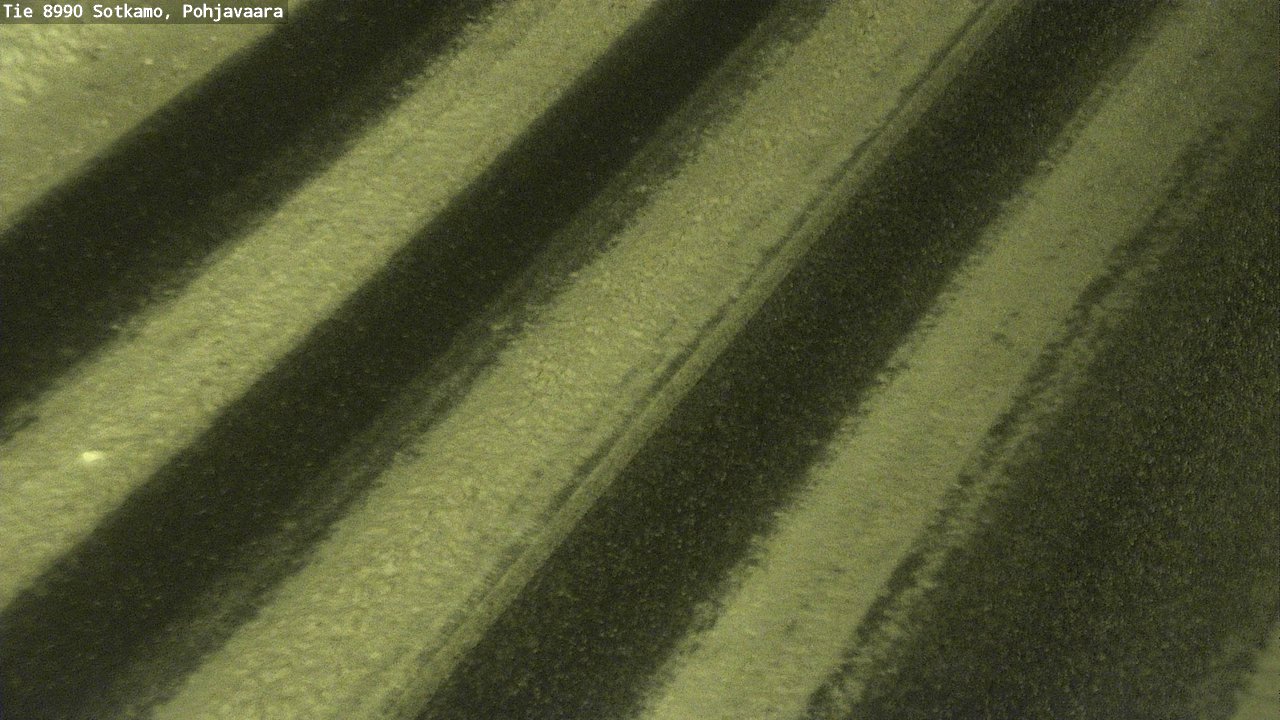 Weather Camera Image Road 8990 Sotkamo, Pohjavaara, Sotkamo, Kainuu