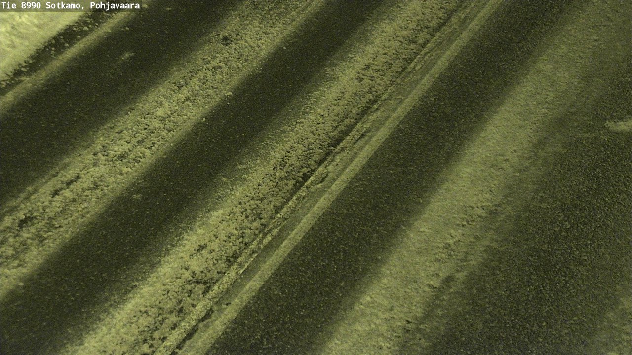 Weather Camera Image Road 8990 Sotkamo, Pohjavaara, Sotkamo, Kainuu