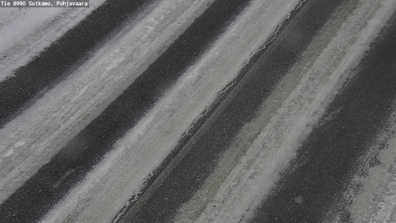 Weather Camera Image Road 8990 Sotkamo, Pohjavaara, Sotkamo, Kainuu