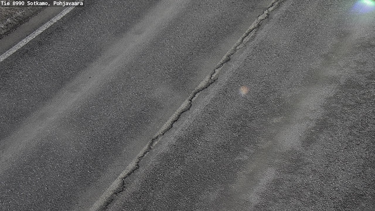 Weather Camera Image Väg 8990 Sotkamo, Pohjavaara, Sotkamo, Kainuu