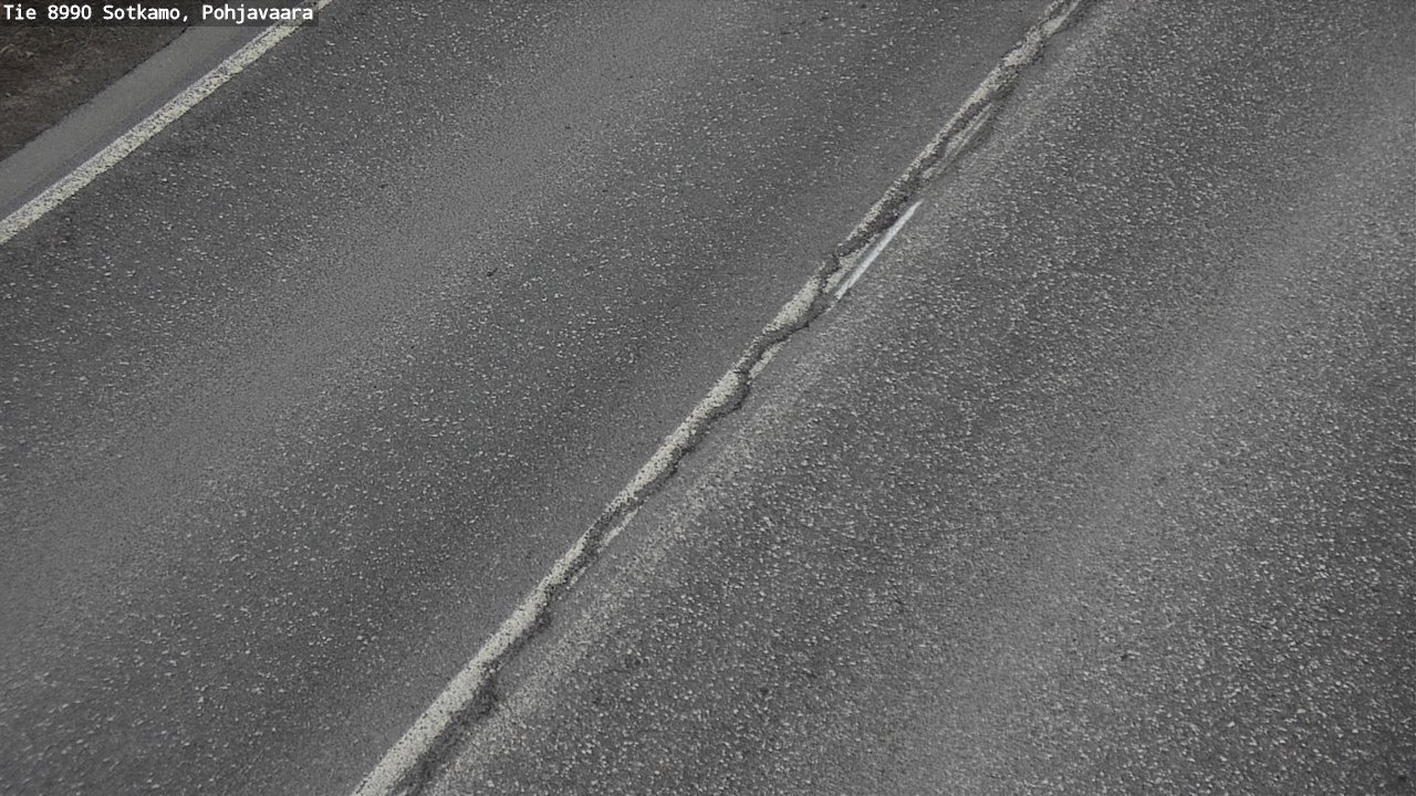 Weather Camera Image Road 8990 Sotkamo, Pohjavaara, Sotkamo, Kainuu