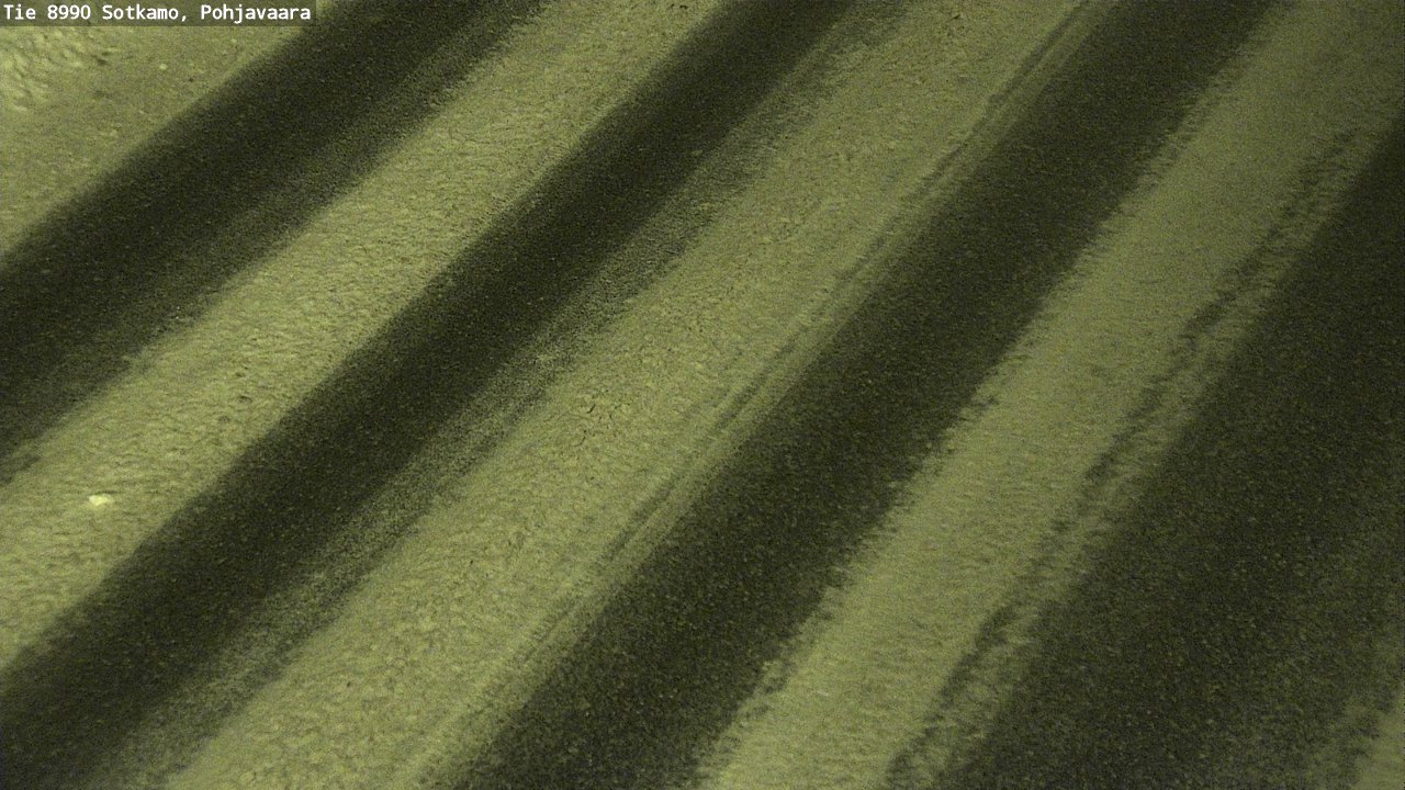 Weather Camera Image Road 8990 Sotkamo, Pohjavaara, Sotkamo, Kainuu