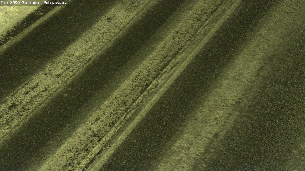 Weather Camera Image Road 8990 Sotkamo, Pohjavaara, Sotkamo, Kainuu