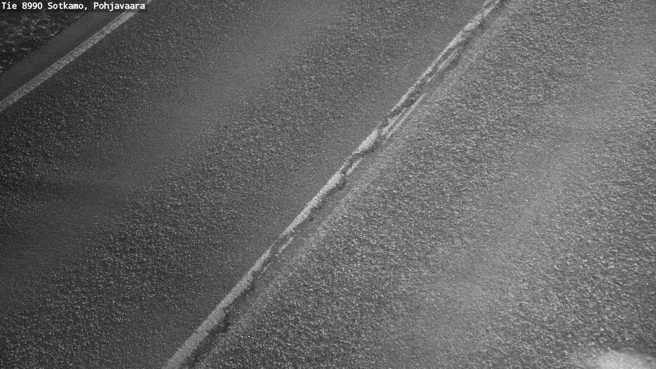 Weather Camera Image Road 8990 Sotkamo, Pohjavaara, Sotkamo, Kainuu