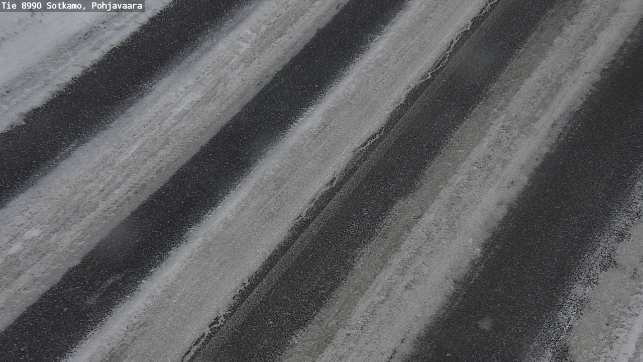 Weather Camera Image Road 8990 Sotkamo, Pohjavaara, Sotkamo, Kainuu