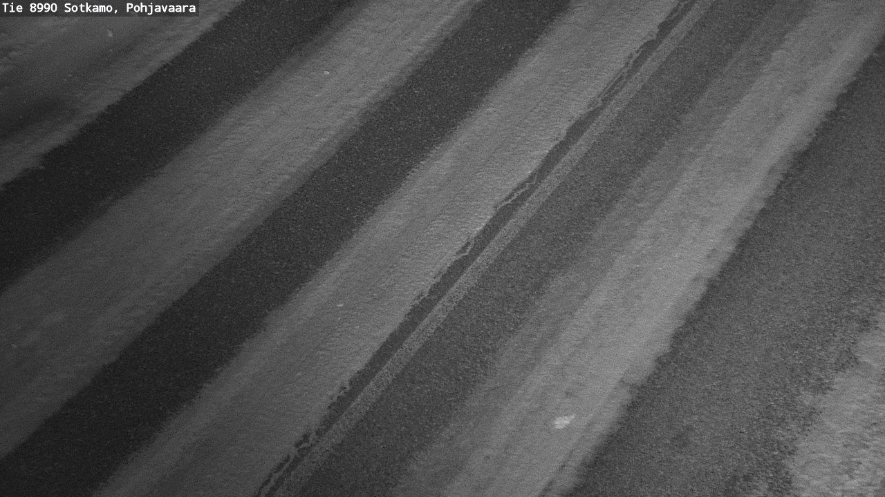 Weather Camera Image Väg 8990 Sotkamo, Pohjavaara, Sotkamo, Kainuu