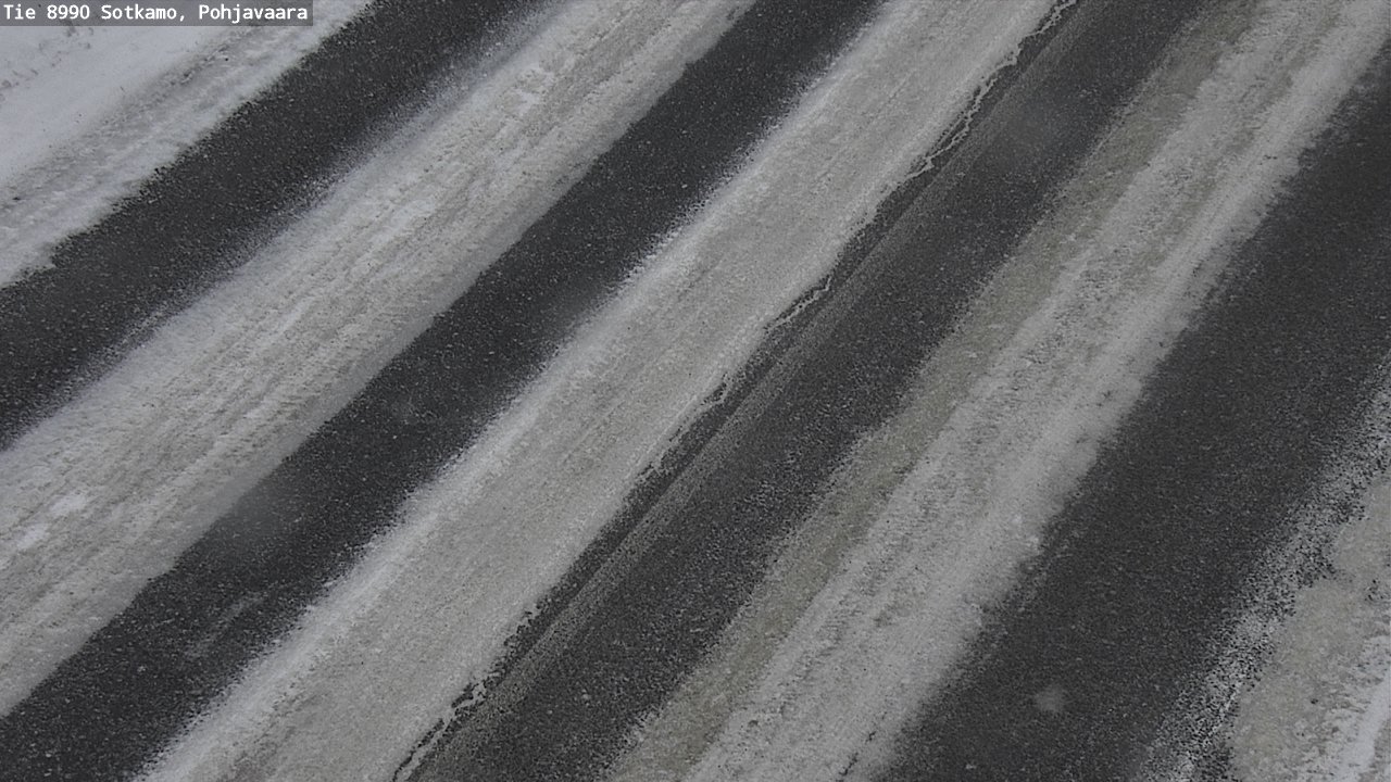 Weather Camera Image Road 8990 Sotkamo, Pohjavaara, Sotkamo, Kainuu