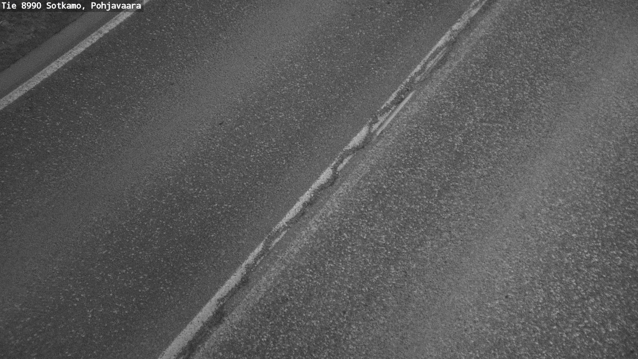 Weather Camera Image Road 8990 Sotkamo, Pohjavaara, Sotkamo, Kainuu