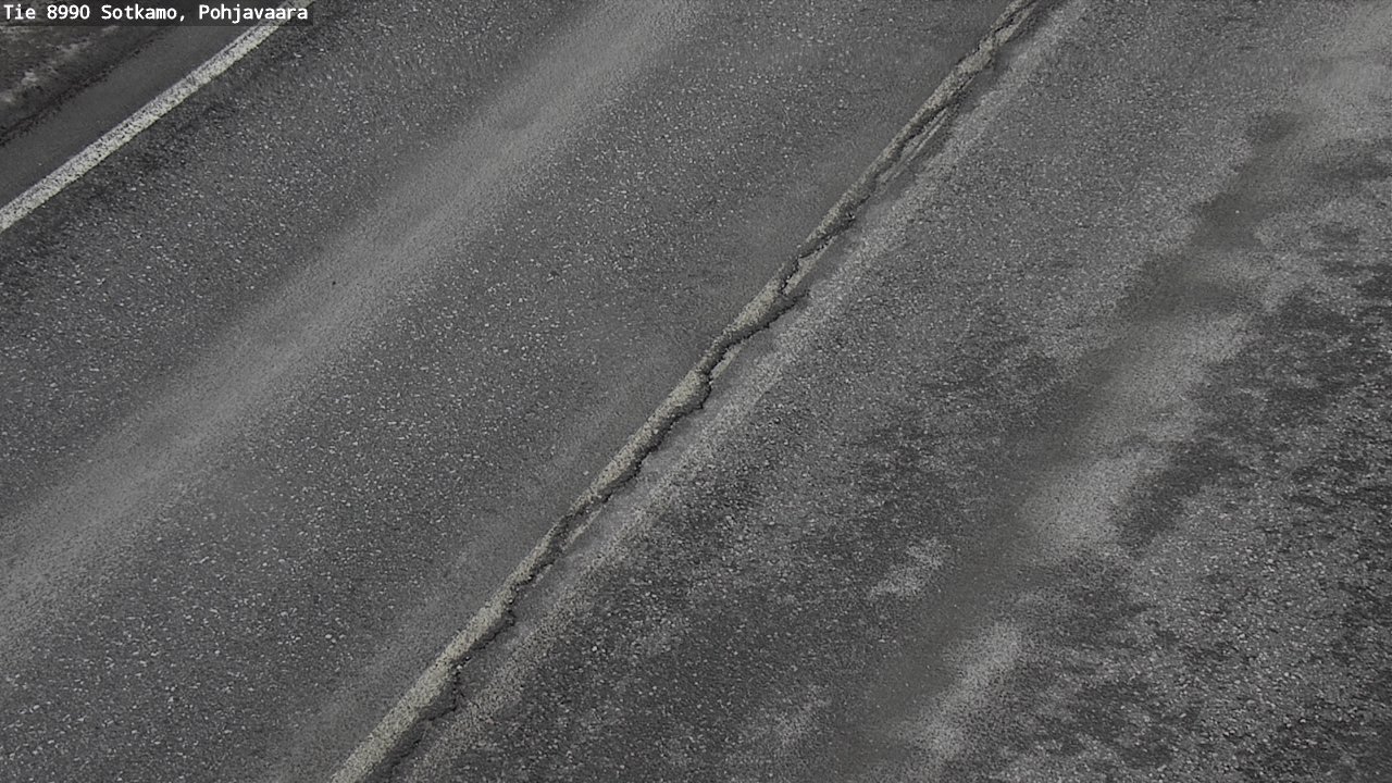 Weather Camera Image Väg 8990 Sotkamo, Pohjavaara, Sotkamo, Kainuu