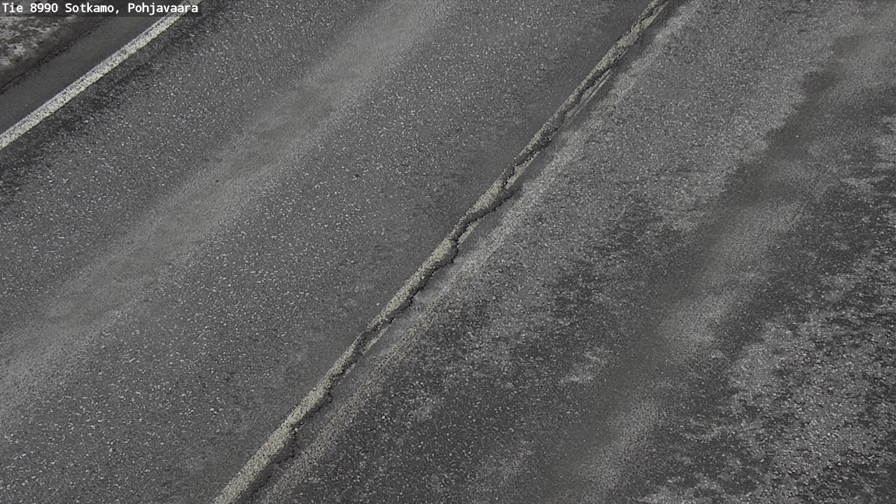 Weather Camera Image Road 8990 Sotkamo, Pohjavaara, Sotkamo, Kainuu