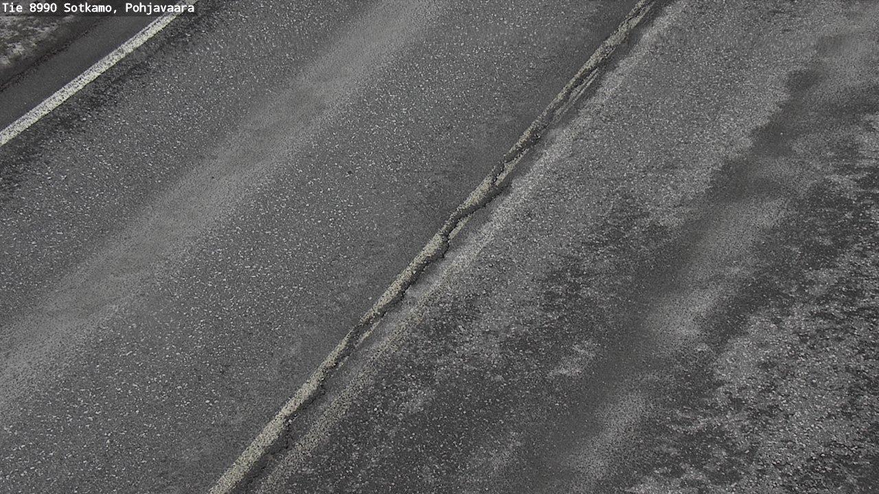 Weather Camera Image Road 8990 Sotkamo, Pohjavaara, Sotkamo, Kainuu