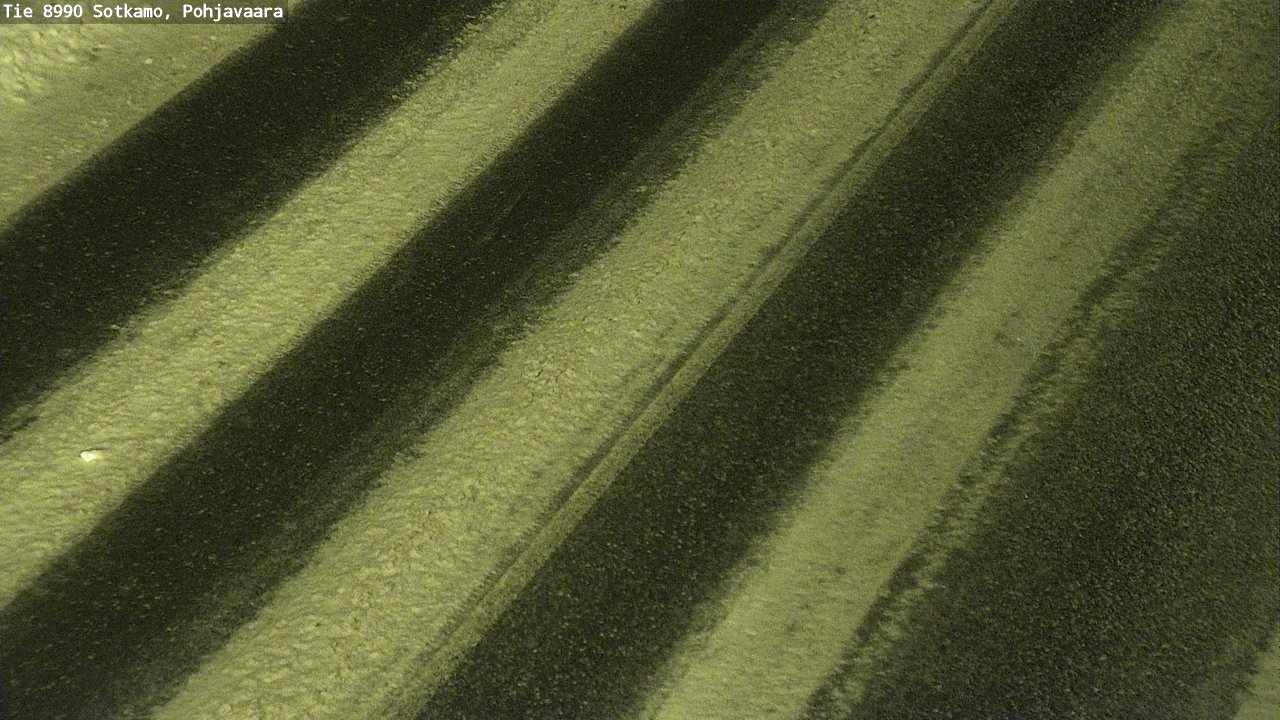 Weather Camera Image Road 8990 Sotkamo, Pohjavaara, Sotkamo, Kainuu