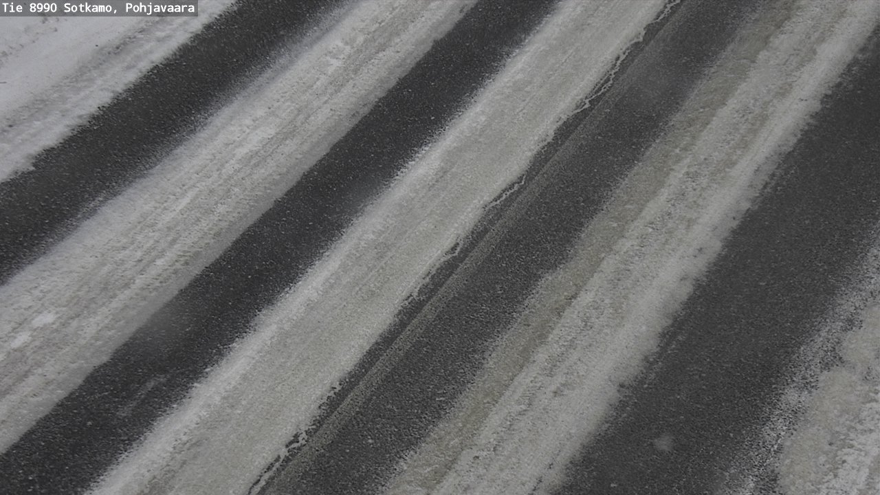 Weather Camera Image Road 8990 Sotkamo, Pohjavaara, Sotkamo, Kainuu
